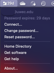 Jamf Connect Menu