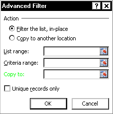 advanced filter
